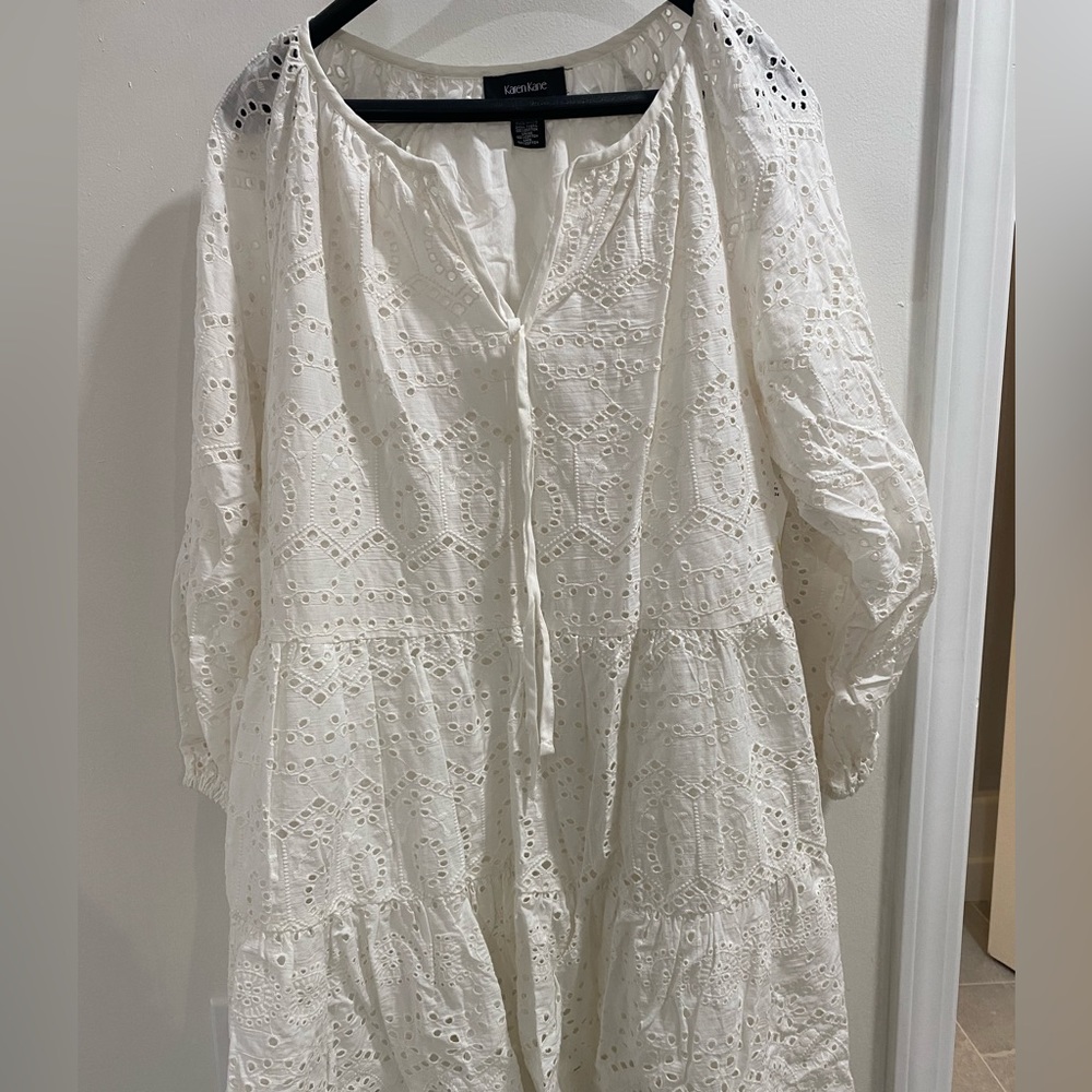 White Sundress-Karen Kane